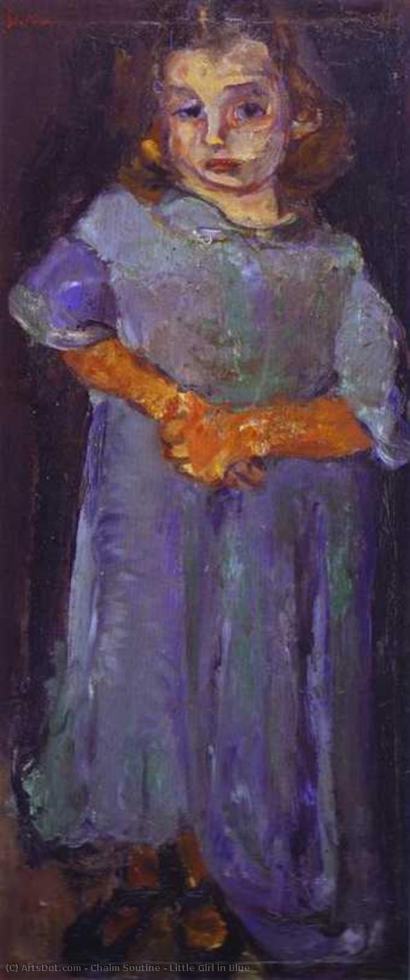 Little Girl In Blue — Хайм Сoutine