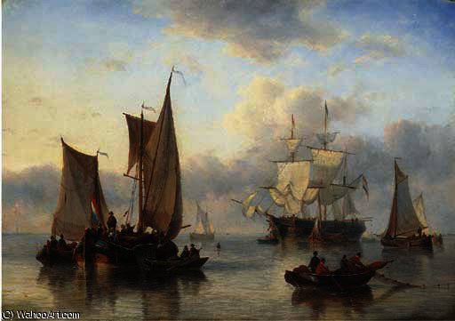 Bringing The Catch On Board — George Willem Opdenhoff