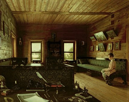 The Study In The House Of Nikolai Milyukov — Grigori Vasilievich Soroka