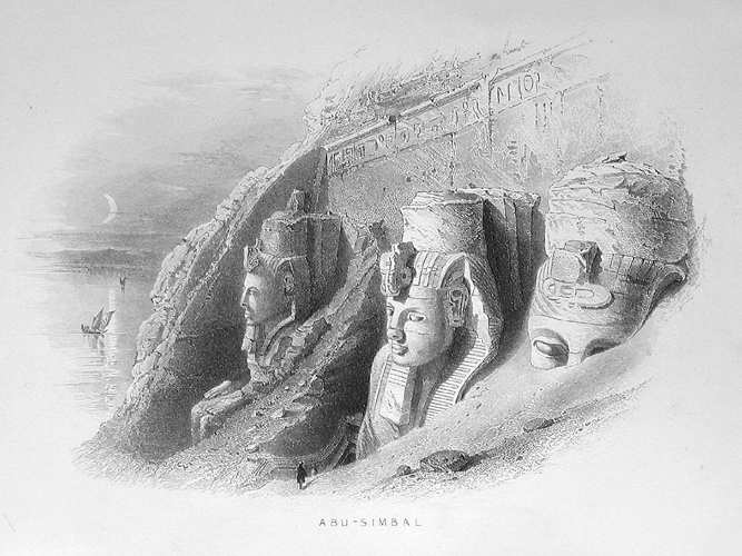 Abu Simbel — William Henry Bartlett