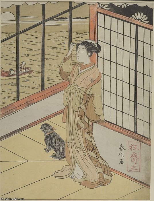 Mistress Of Tsuneyoshi — Suzuki Harunobu