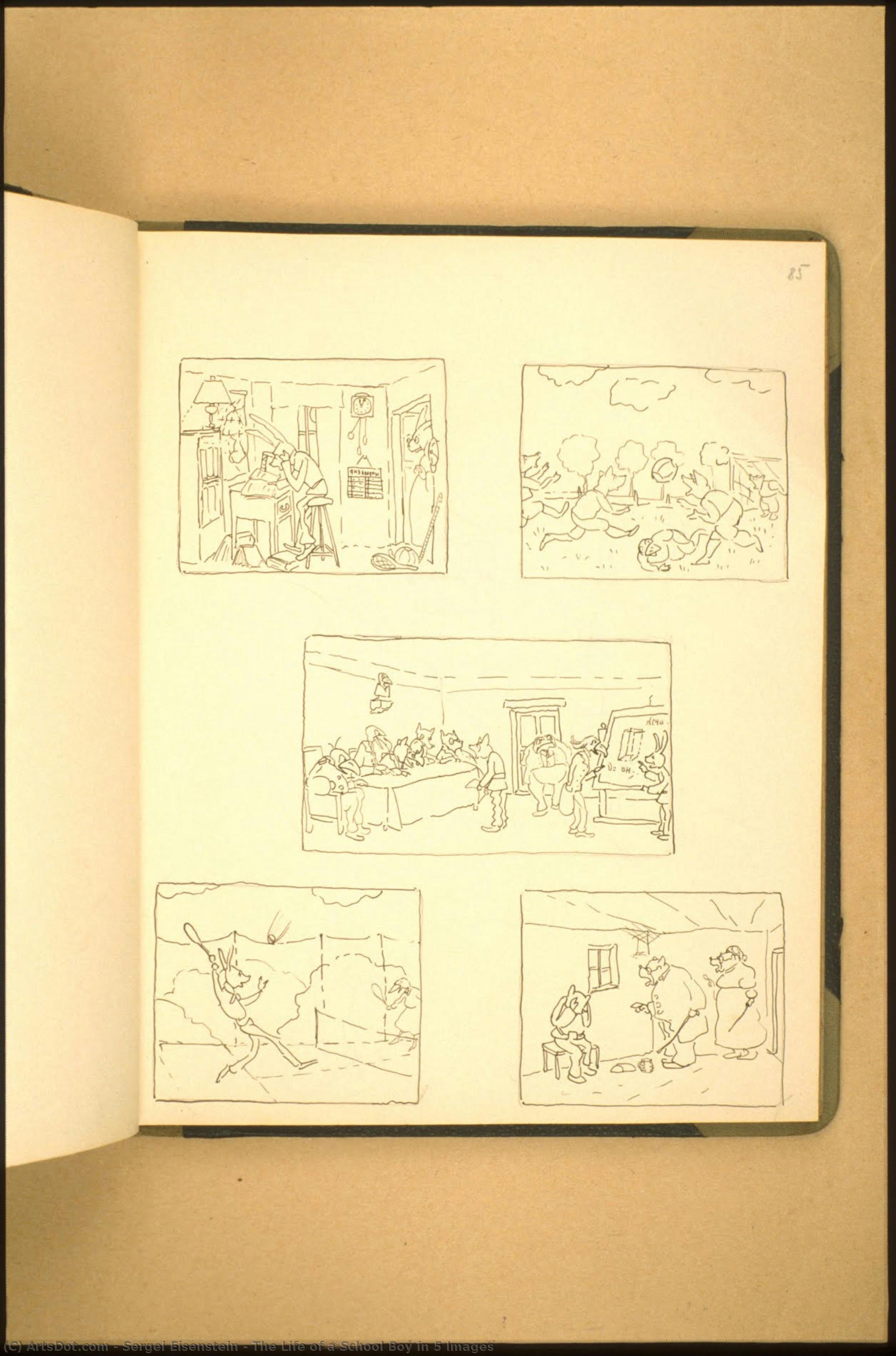 The Life Of A School Boy In 5 Images — Sergei Eisenstein