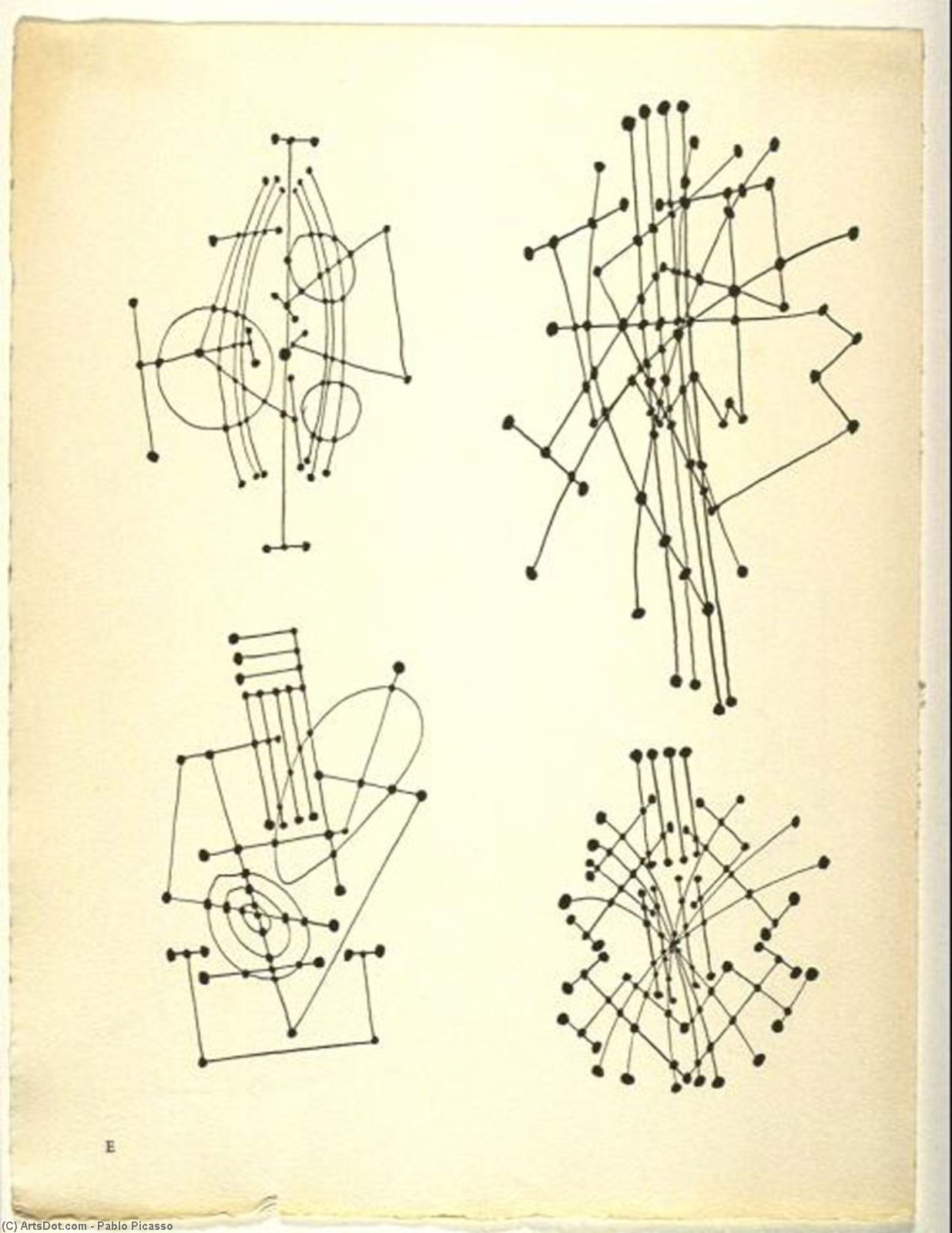 Ink Drawing — Pablo Picasso
