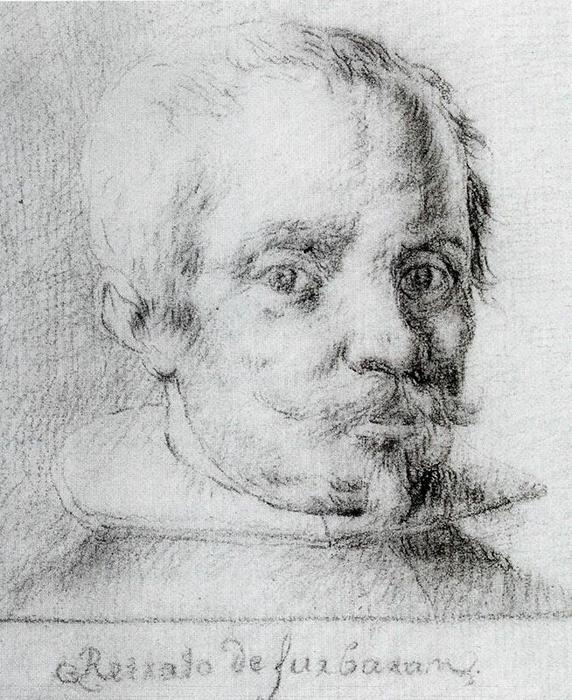 Porträt Von Zurbarán — Francisco José De Goya Y Lucientes
