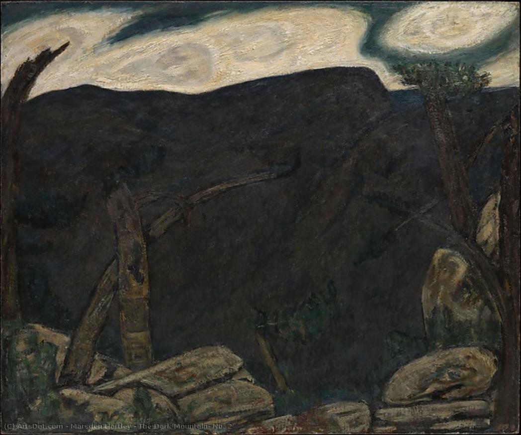 The Dark Mountain, No. 2 — Marsden Hartley