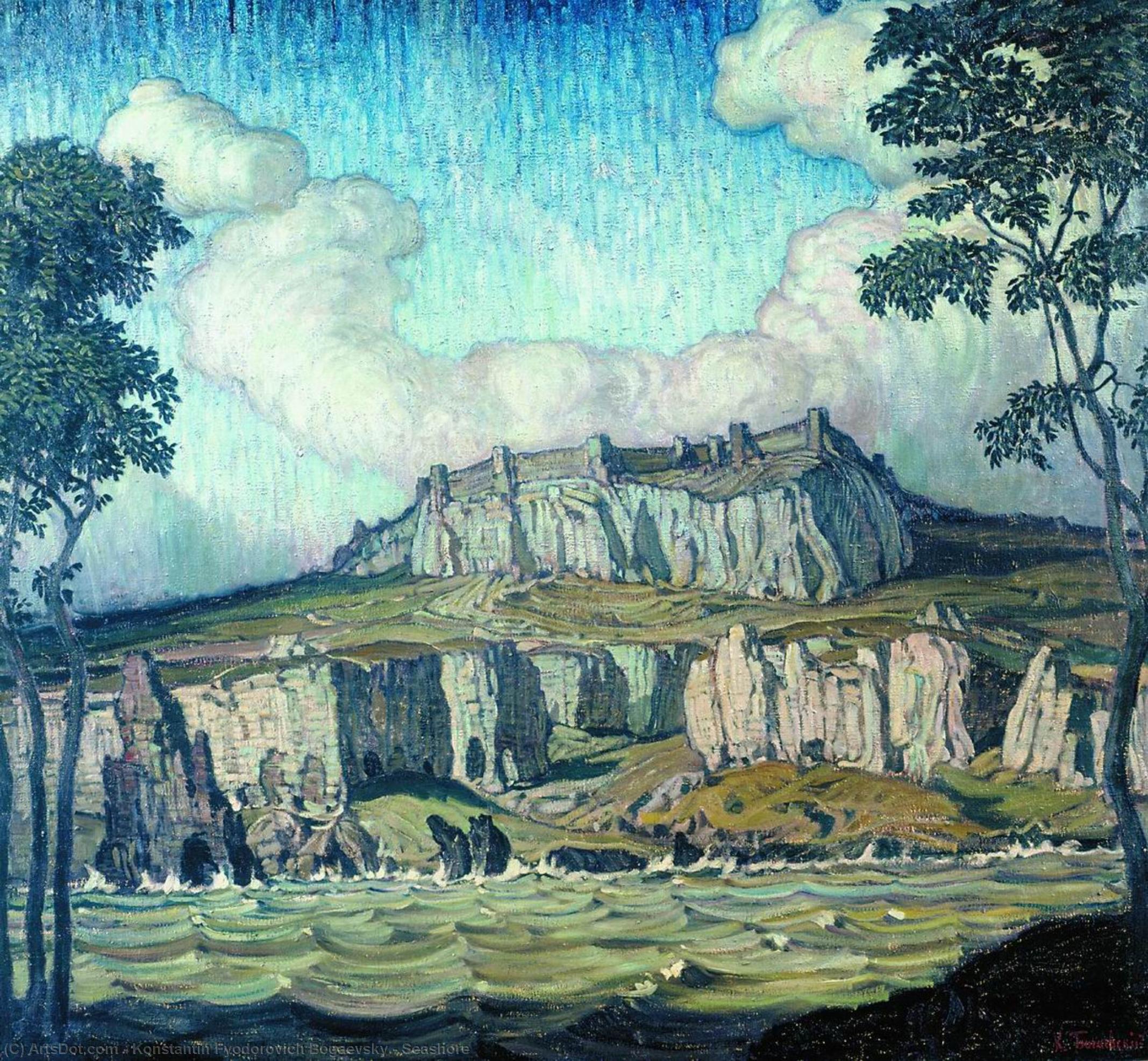 Seashore — Konstantin Fyodorovich Bogaevsky