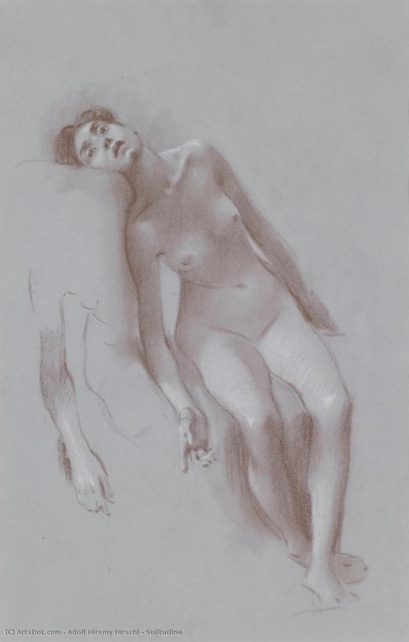 Solitudine — Adolf Hiremy Hirschl