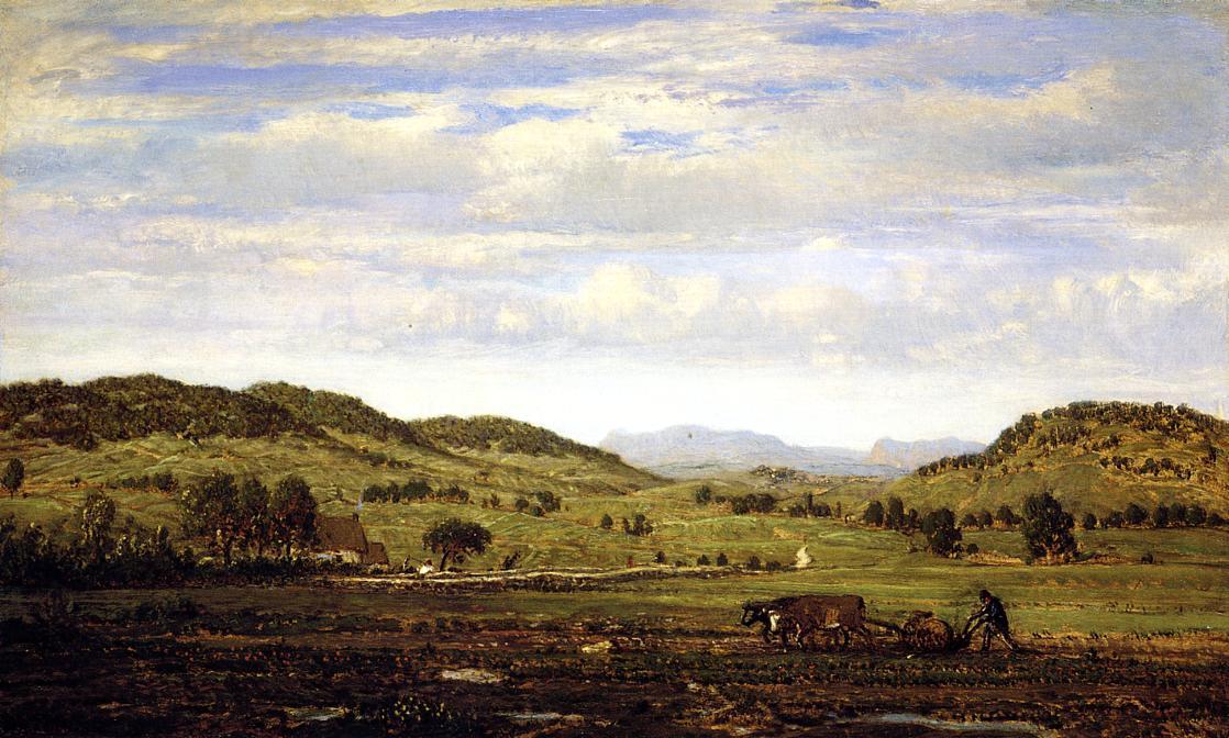Landscape Of Jura, Arbois — Théodore Rousseau (pierre Etienne Théodore Rousseau)