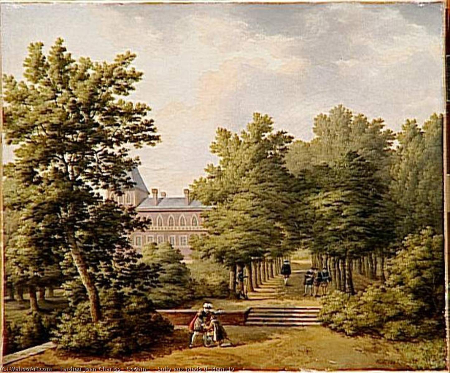 Sully Aux Pieds D'henri Iv — Tardieu Jean Charles (cochin)