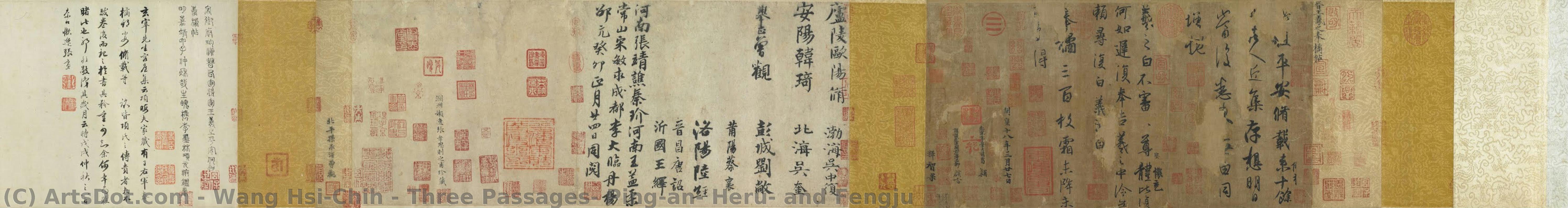 Three Passages: Ping’an, Heru, And Fengju — Wang Hsi-chih