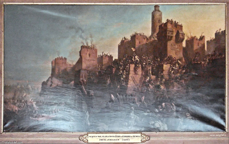 He Capture Of Jerusalem — Claude Jacquand