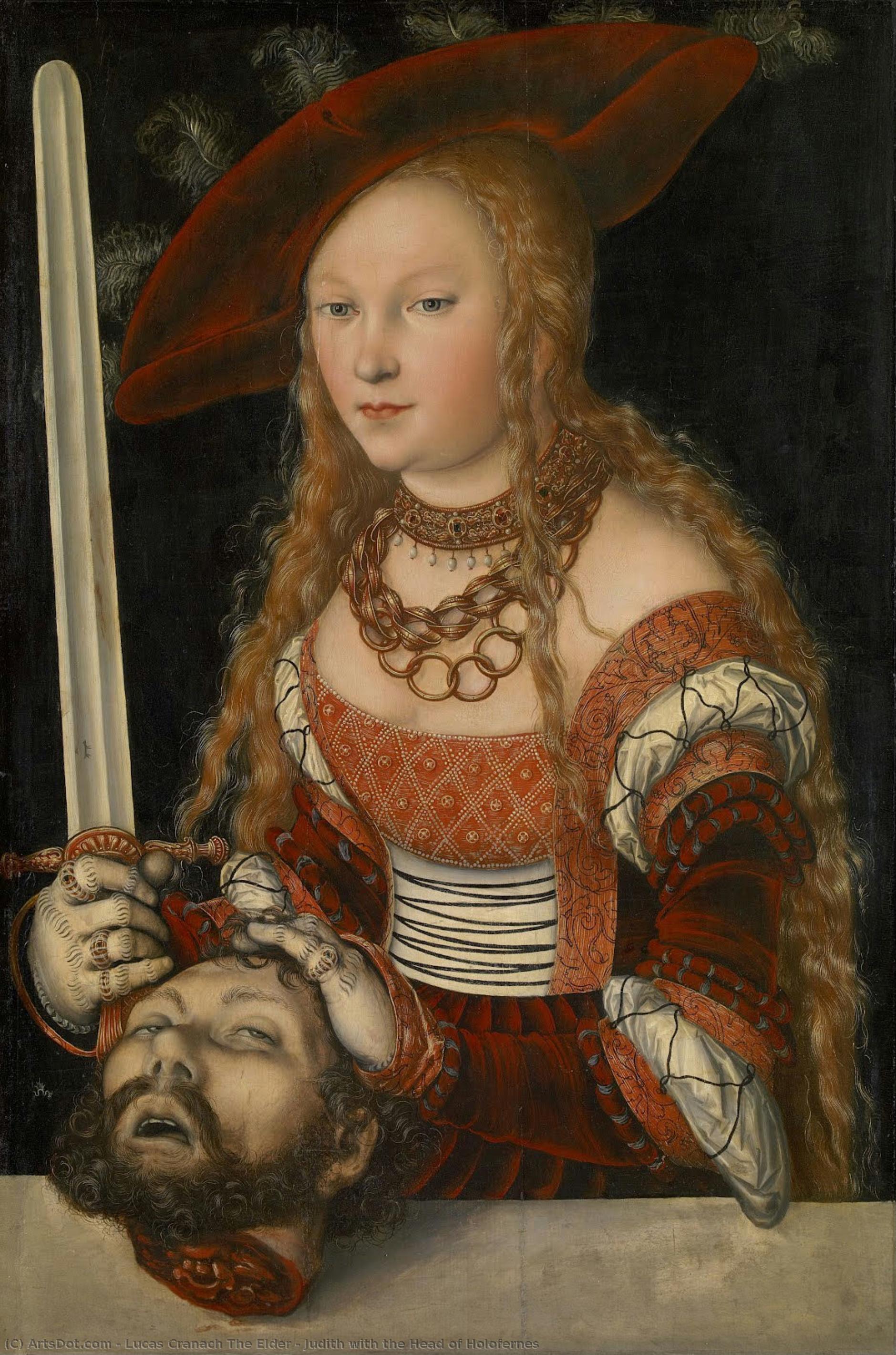 Judith With The Head Of Holofernes — Lucas Cranach The Elder
