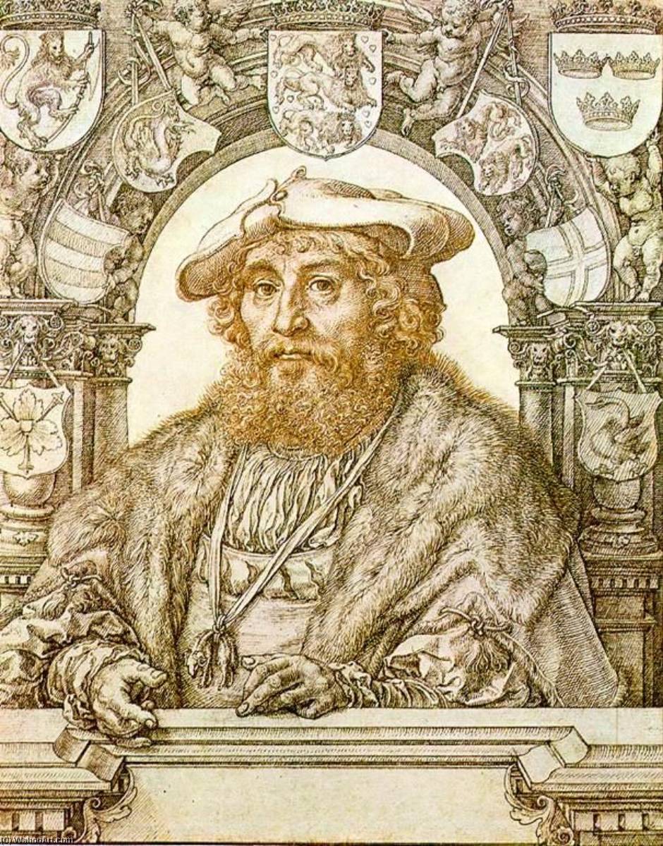 Portrait Of Christian Ii, King Of Denmark — Jan Gossart