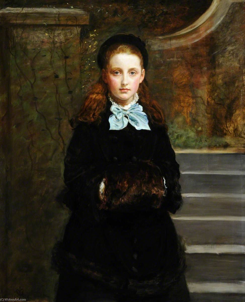 Picture Of Health, Alice, The Artist's Daughter — Sir John Everett Millais
