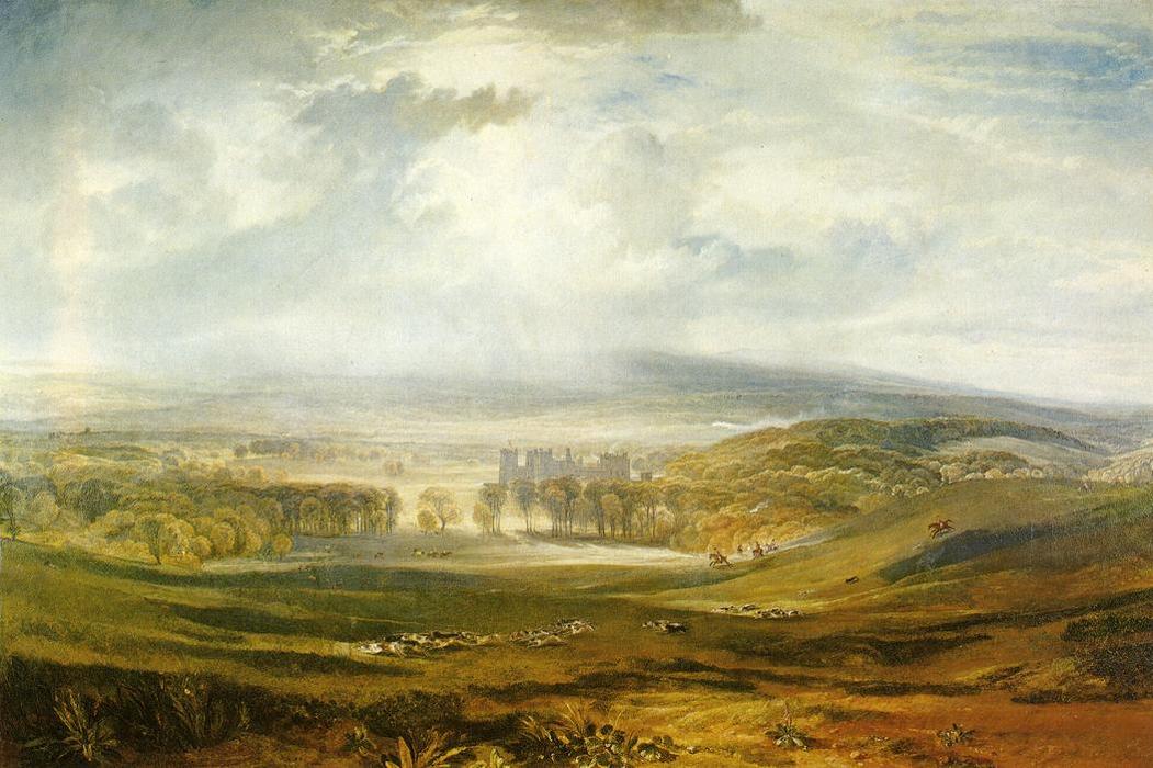 Raby Castle, The Seat Of The Earl Of Darlington — Joseph Mallord William Turner