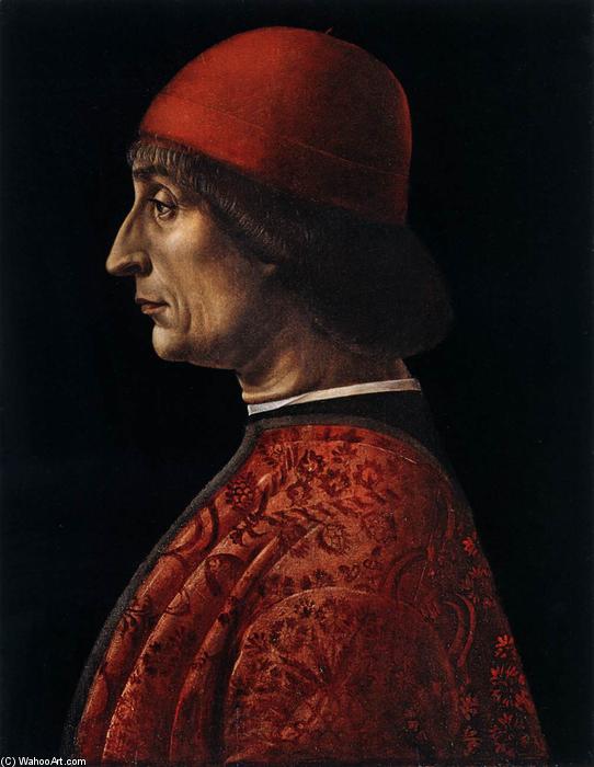 Portrait Of Giovanni Francesco Brivio — Vincenzo Foppa