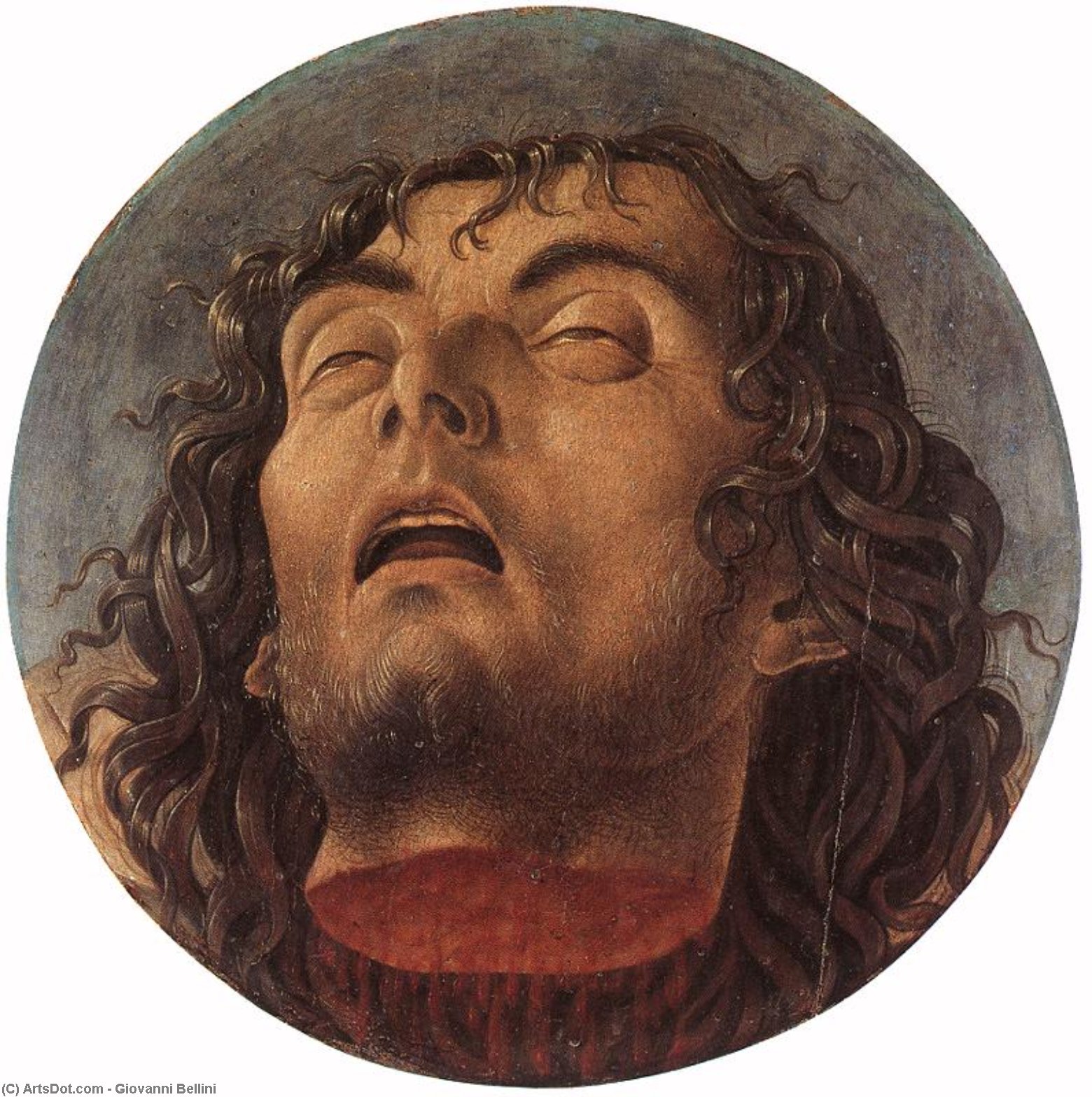 Head Of The Baptist — Giovanni Bellini