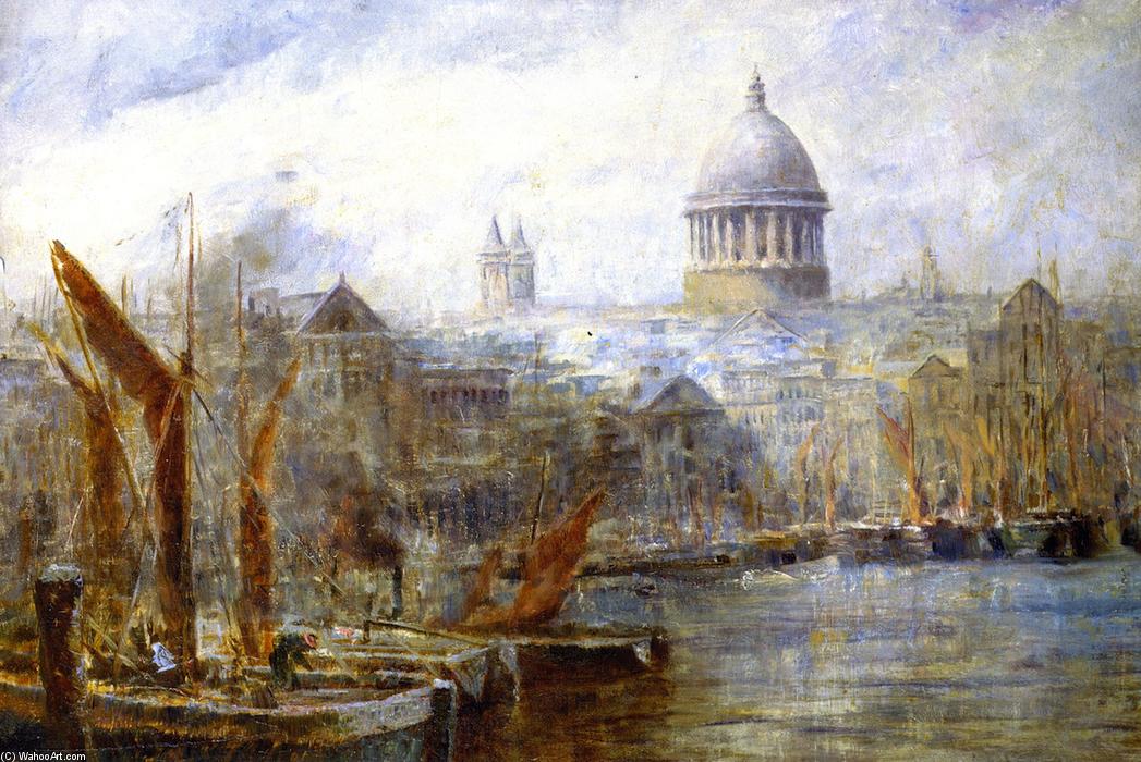The Pool Of London (also Known As Barges, Pool Of London) — Frederick Mccubbin
