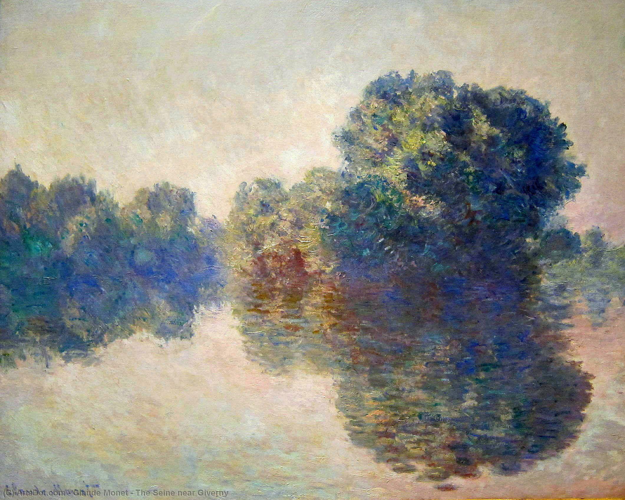 El Sena Cerca De Giverny — Claude Monet