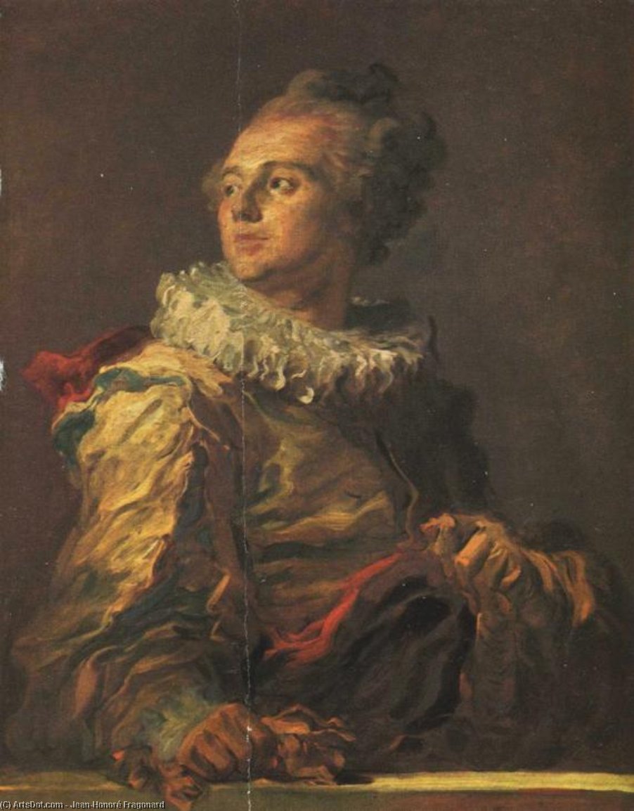 Portrait Of A Young Man (the Actor) — ジャン＝オノレ・フラゴナール