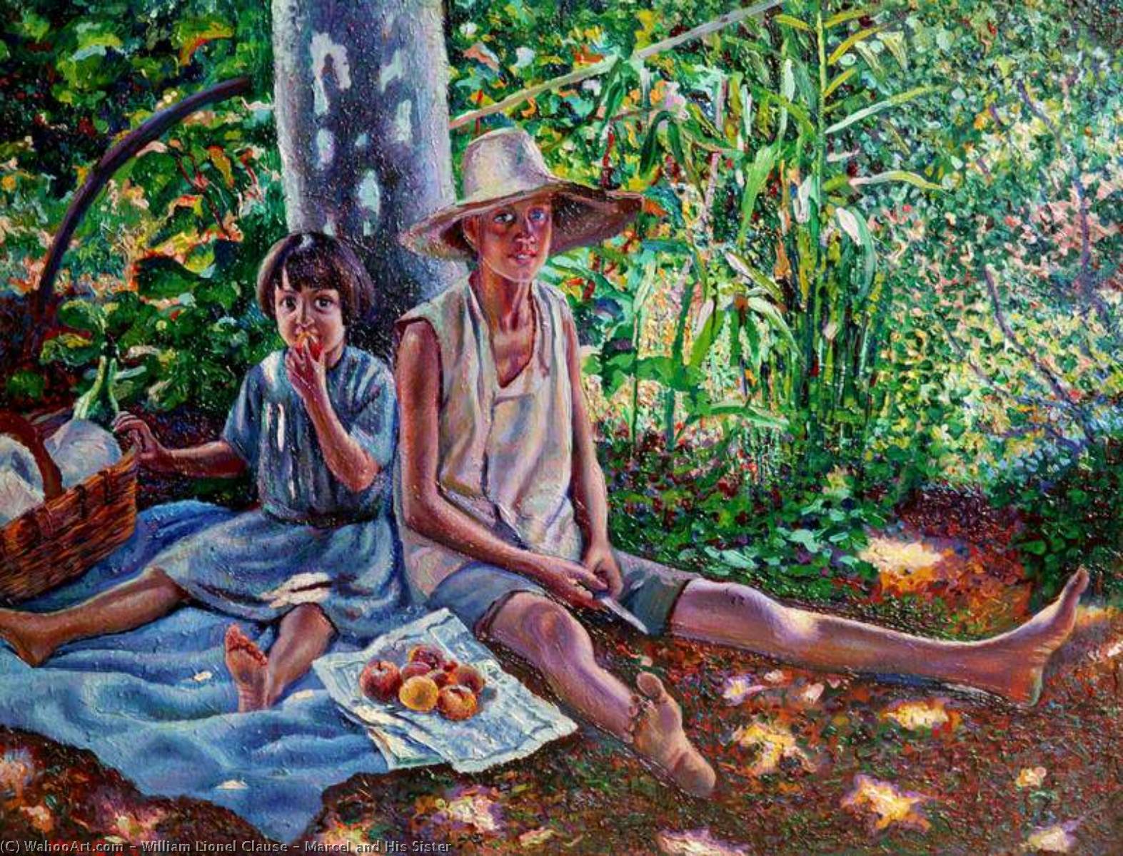 Marcel And His Sister — William Lionel Clause
