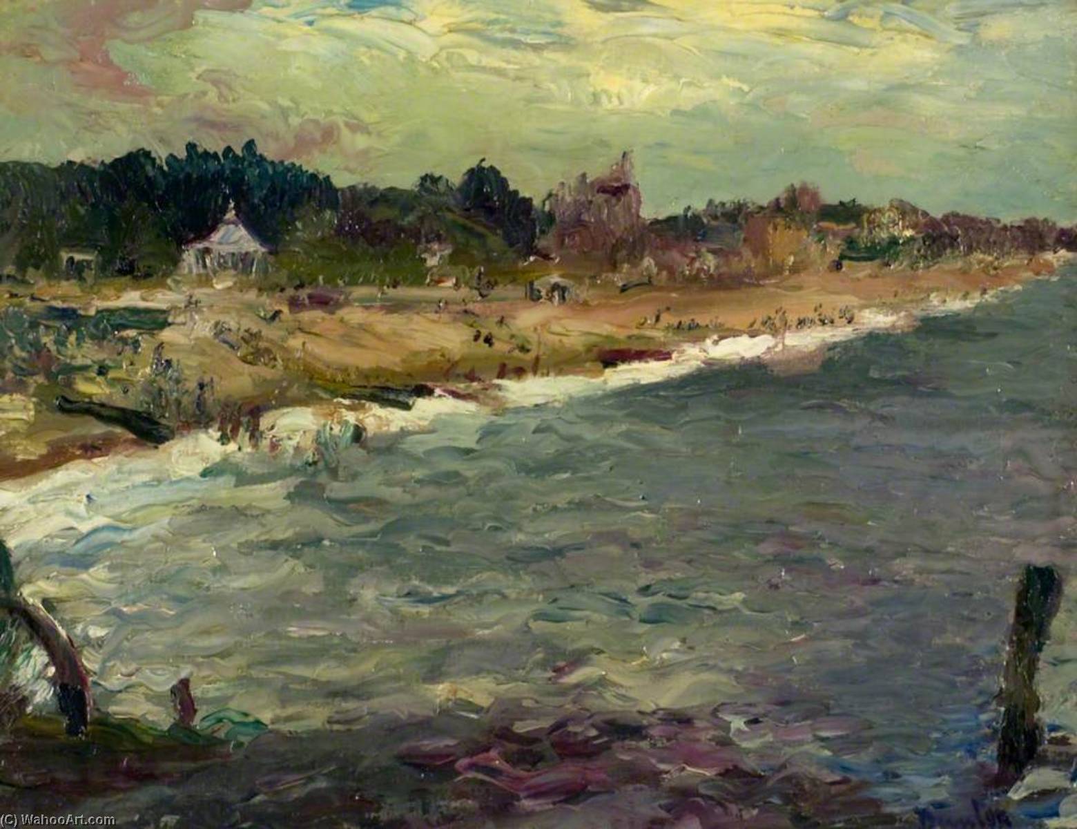 Shore At Littlehampton — Ronald Osori Dunlop