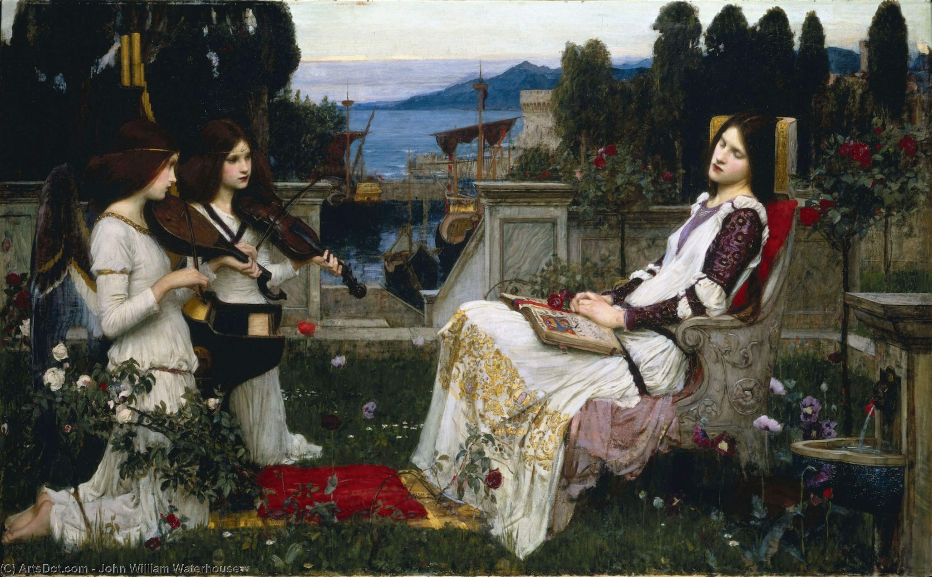 Saint Cecilia — John William Waterhouse