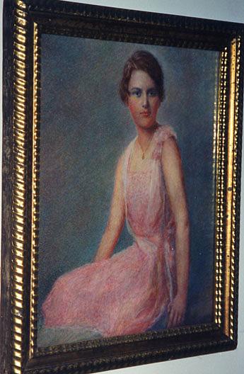 Portrait Of Ann Morehouse (center), (painting) — Katherine Beatrice Mcnaughton Mowry