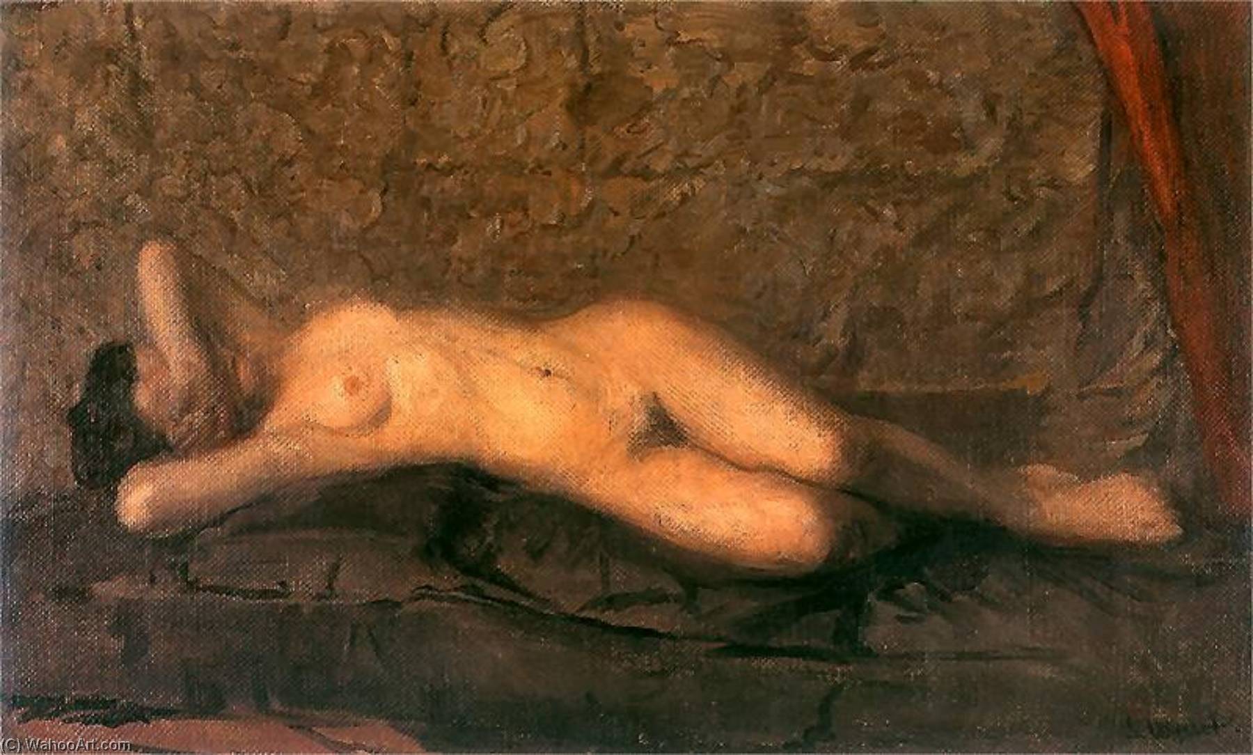 Female Nude — Leon Jan Wyczolkowski