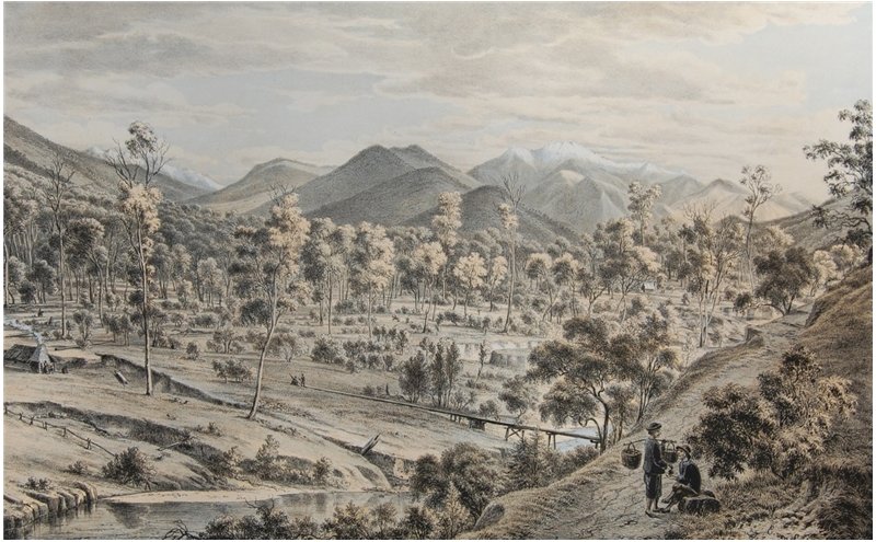 Valley Of The Ovens River — Eugene Von Guérard