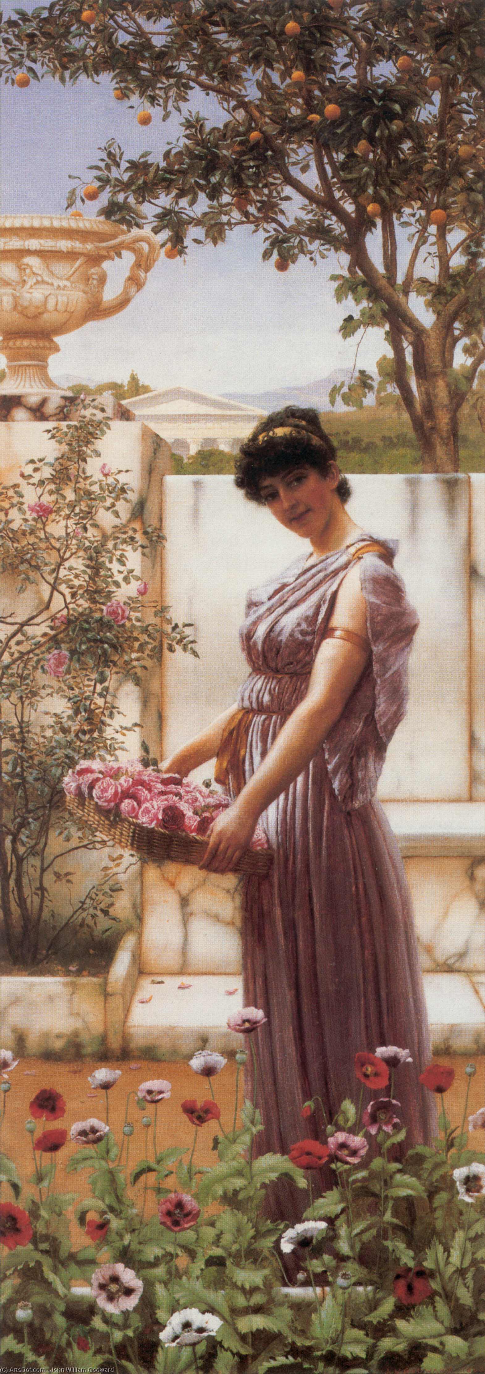 The Flowers Of Venus — R.b.a John William Godward