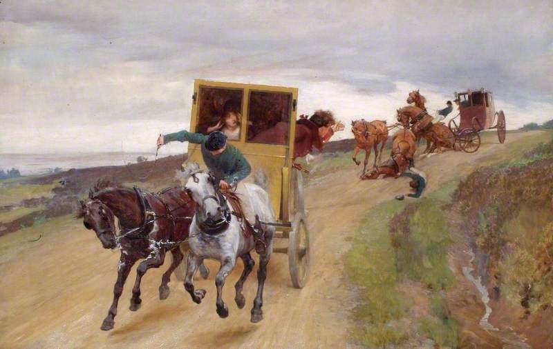 Off To Gretna Green — Joseph Walter West