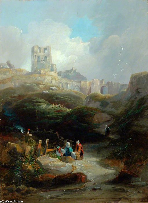 Scarborough Castle — Джон Уилсон Кармайкл