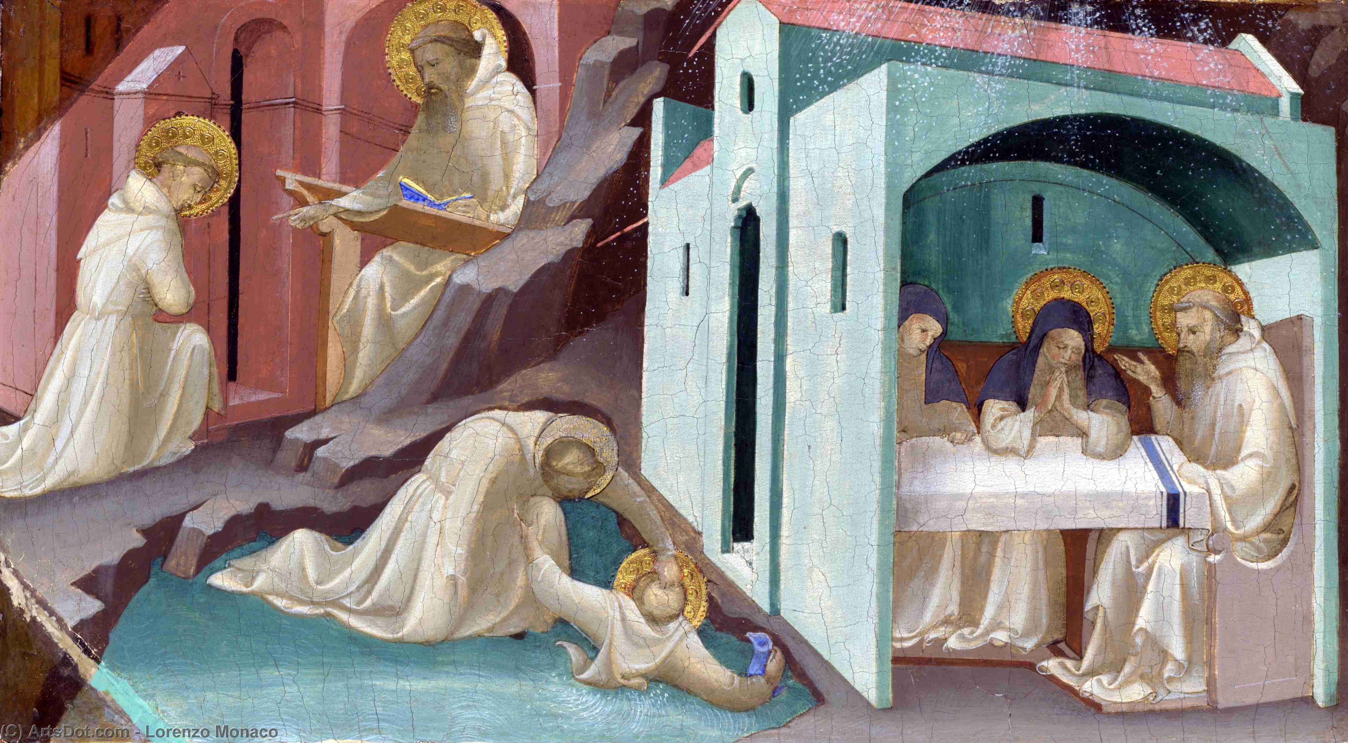 Incidents In The Life Of Saint Benedict — Lorenzo Monaco