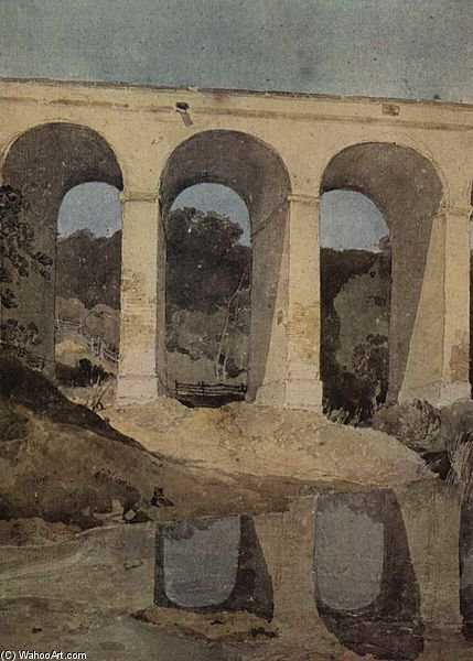 The Chirk Aqueduct Of — John Sell Cotman