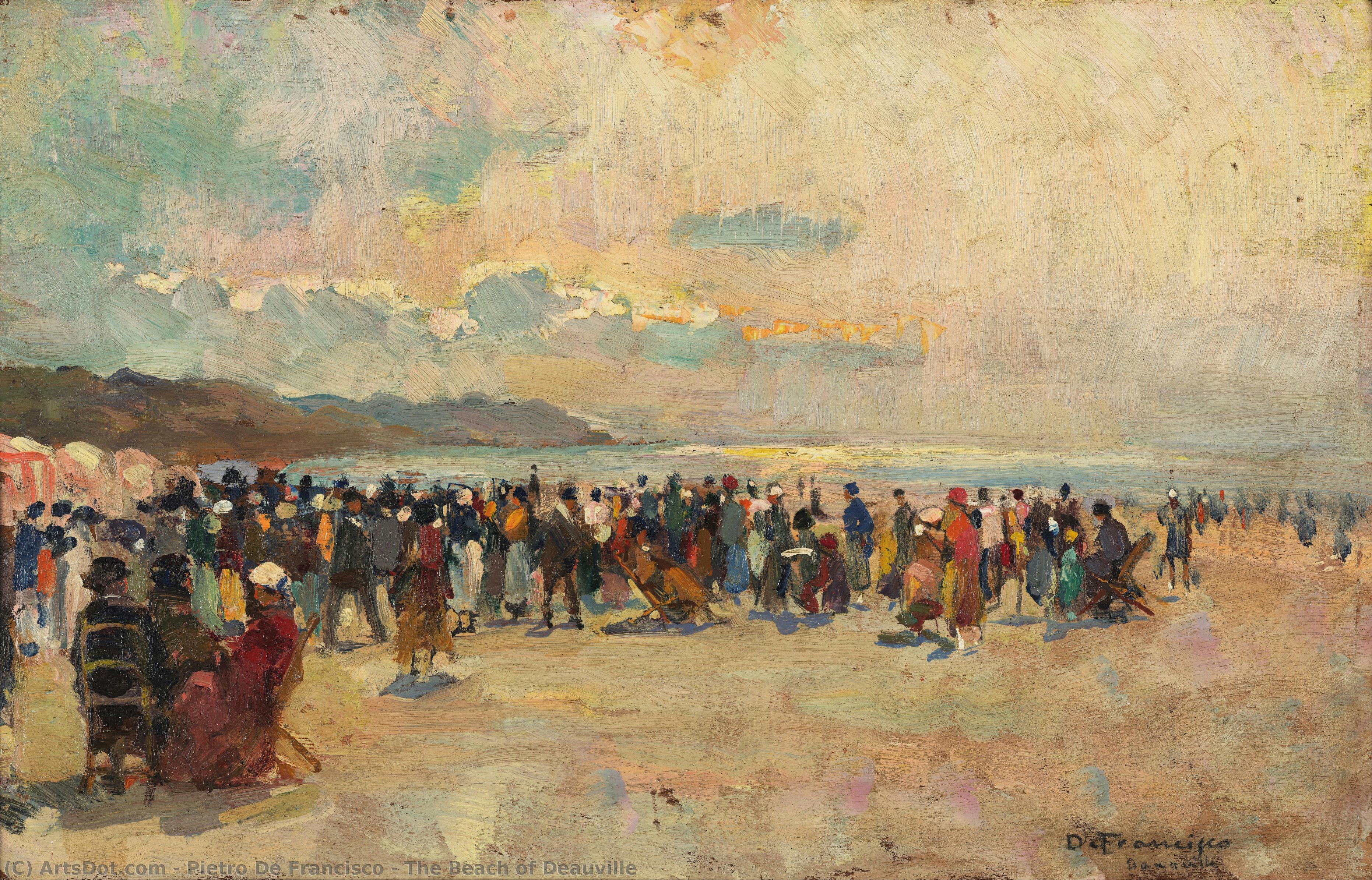 The Beach Of Deauville — Pietro De Francisco