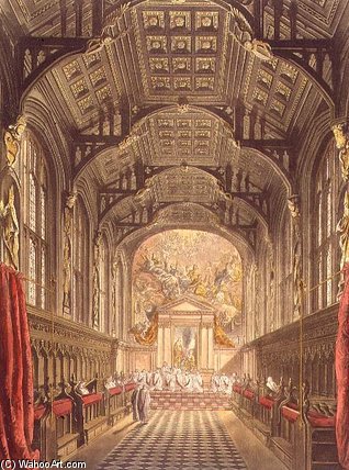 The Chapel Of All Souls College — Frederick Mackenzie