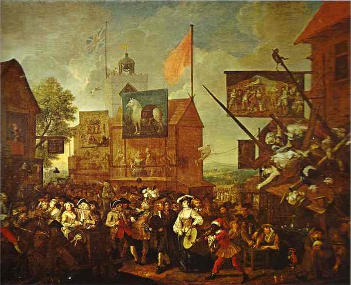 Southwark Fair — Вилијам Хогарш