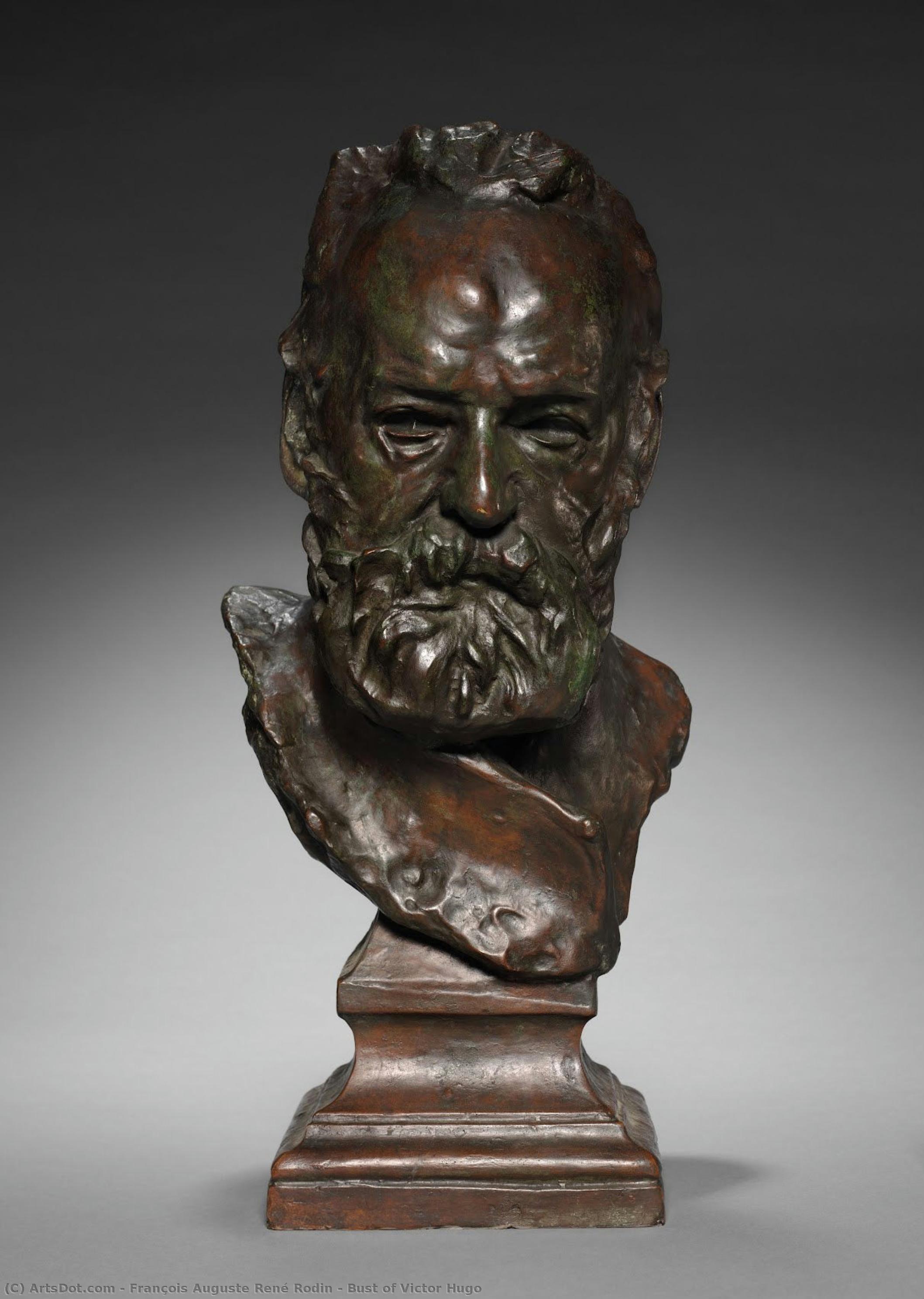 Bust Of Victor Hugo — Auguste Rodin