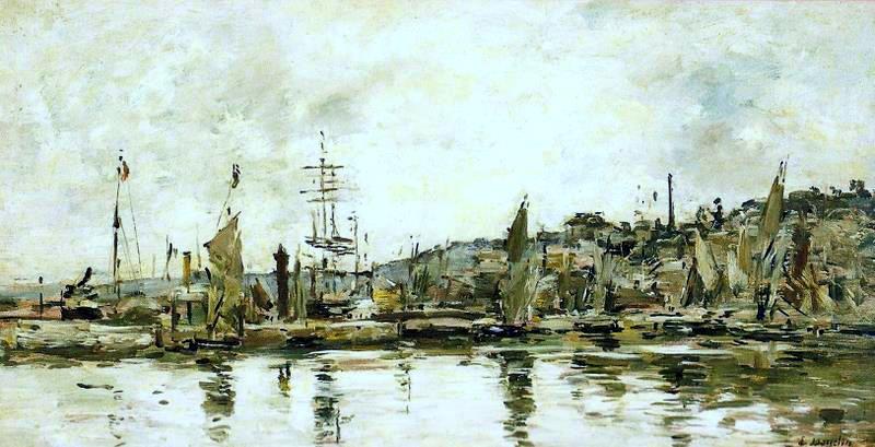 The Port Of Bordeaux — Eugène Louis Boudin