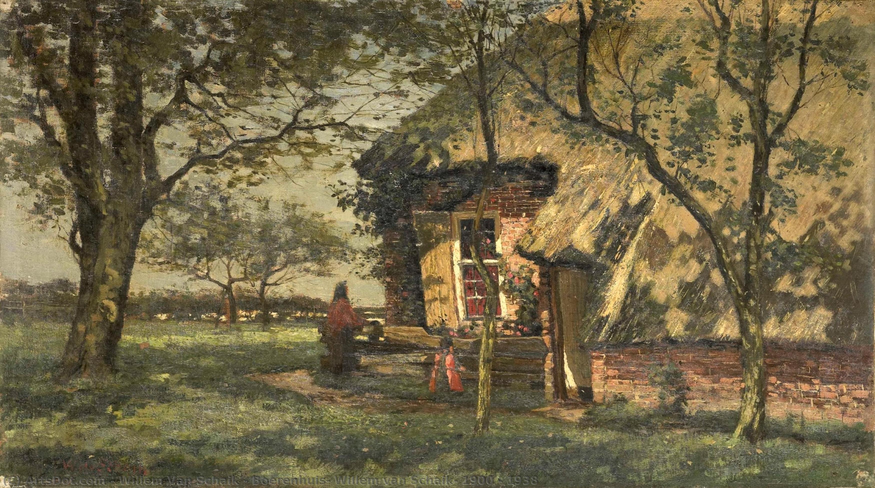Boerenhuis, Willem Van Schaik, 1900 - 1938 — Willem Van Schaik