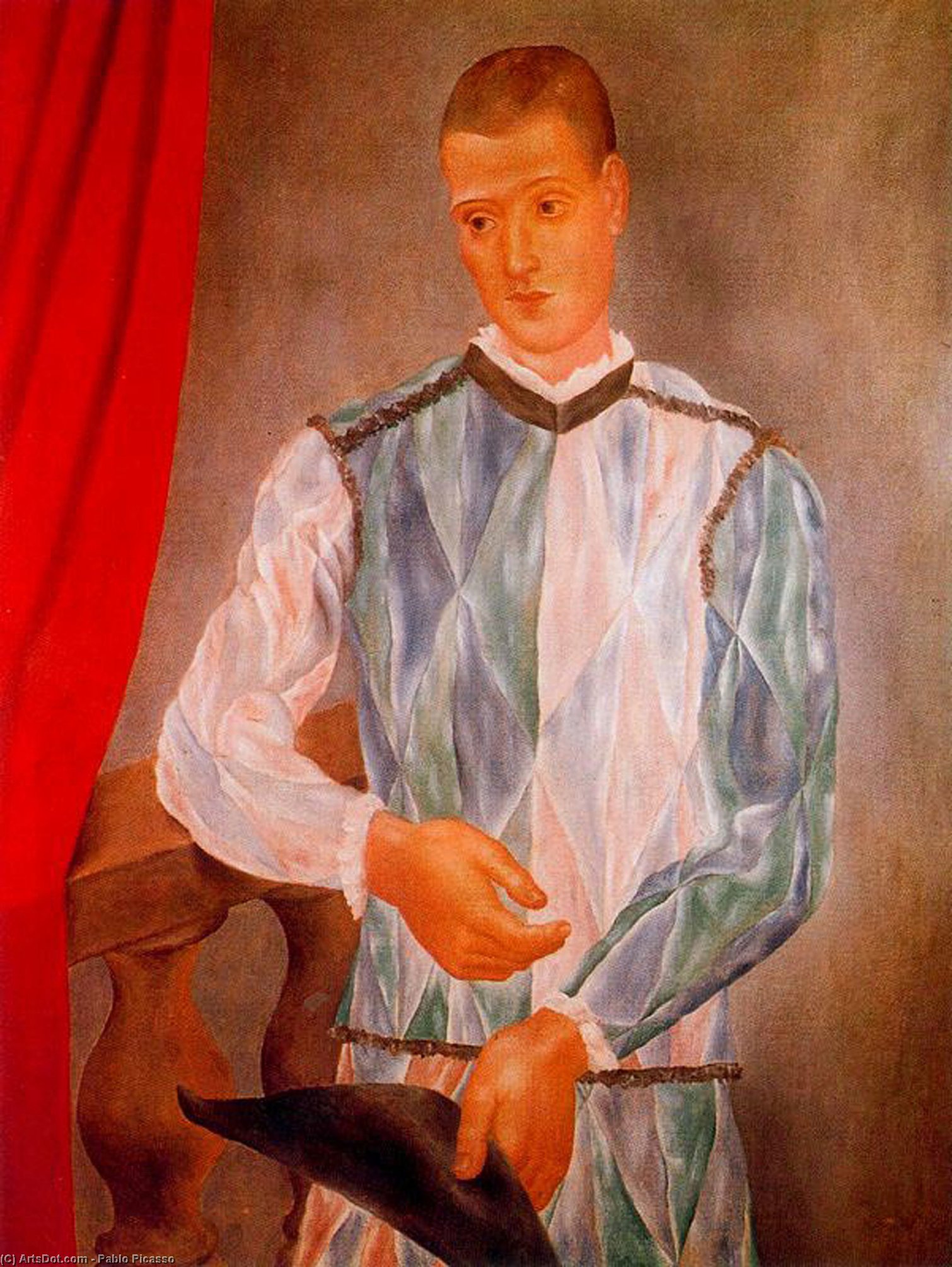 El Harlequin De Barcelona — Pablo Picasso