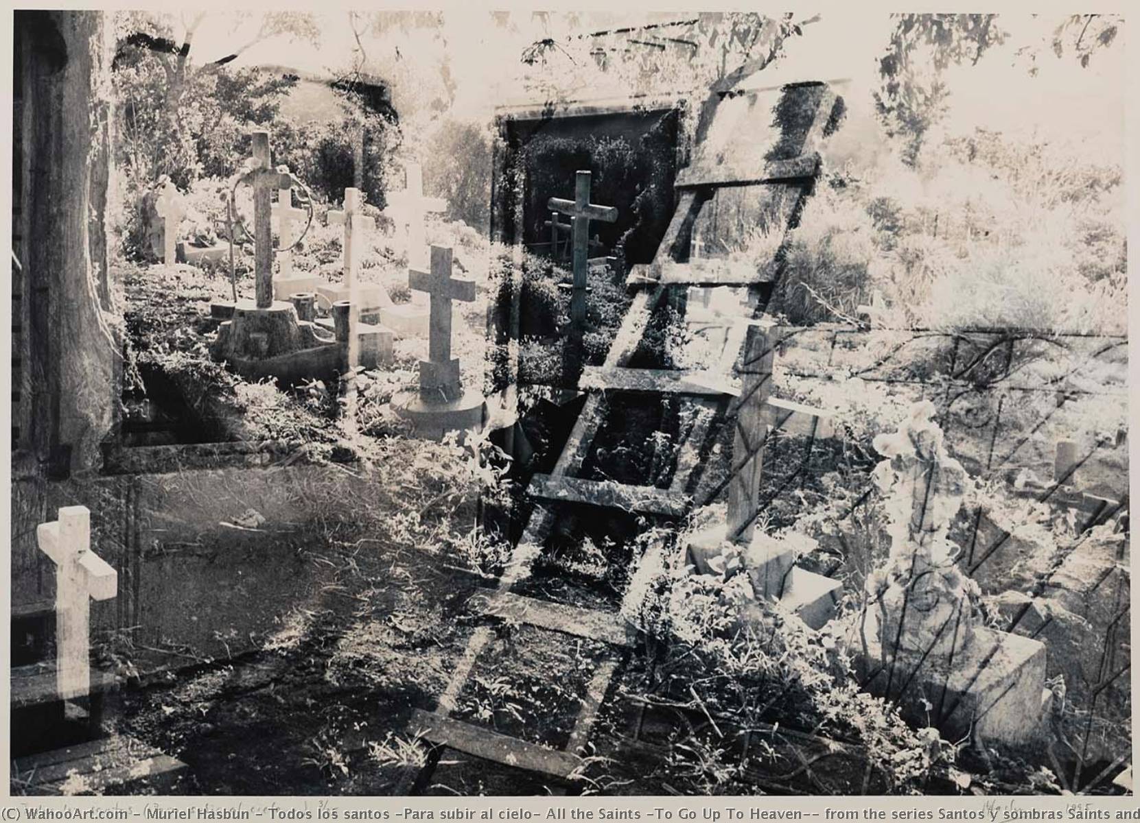 Todos Los Santos (para Subir Al Cielo) All The Saints (to Go Up To Heaven), From The Series Santos Y Sombras Saints And Shadows — Muriel Hasbun
