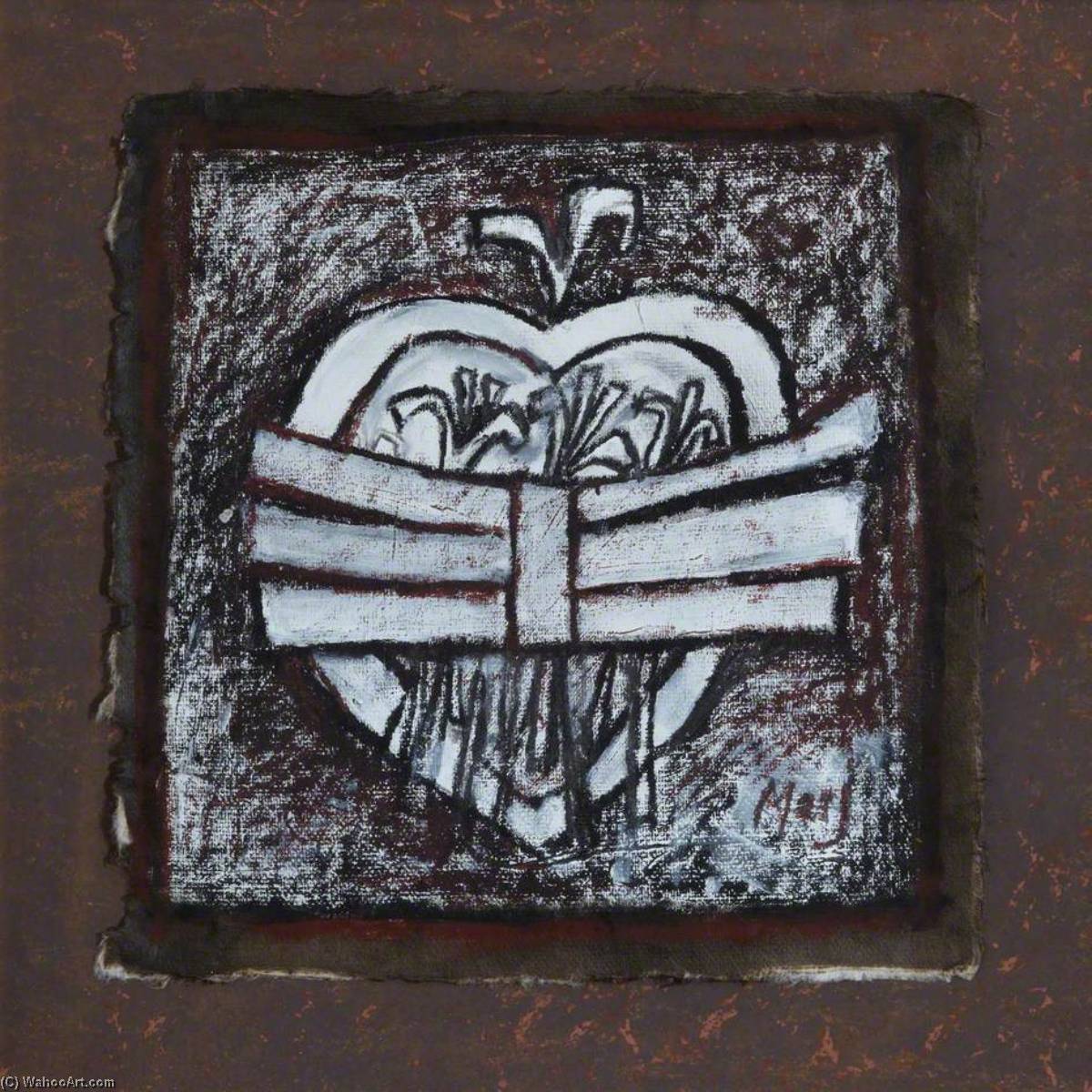 Eagle And Jaguar Warriors (heart) — Marj Bond