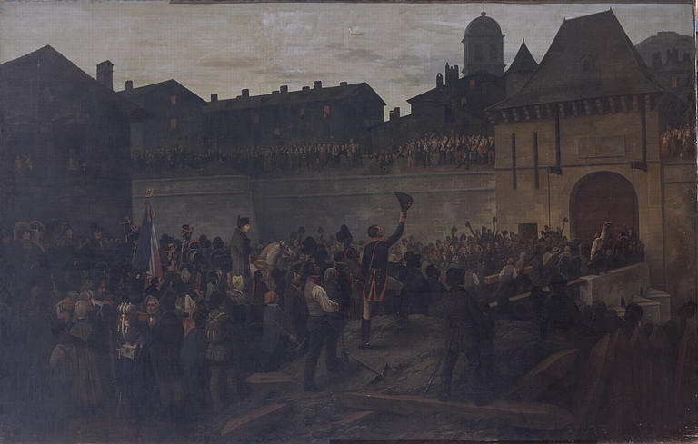 L'entrée De Napoléon À Grenoble En 1815 — Alexandre Debelle