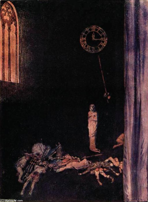 Poe Red Death — John Byam Liston Shaw