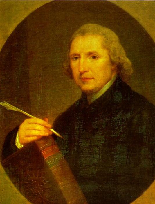 Portrait Of Lorenzo Hervas Y Panduro — Angelica Kauffmann (maria Anna Angelika)