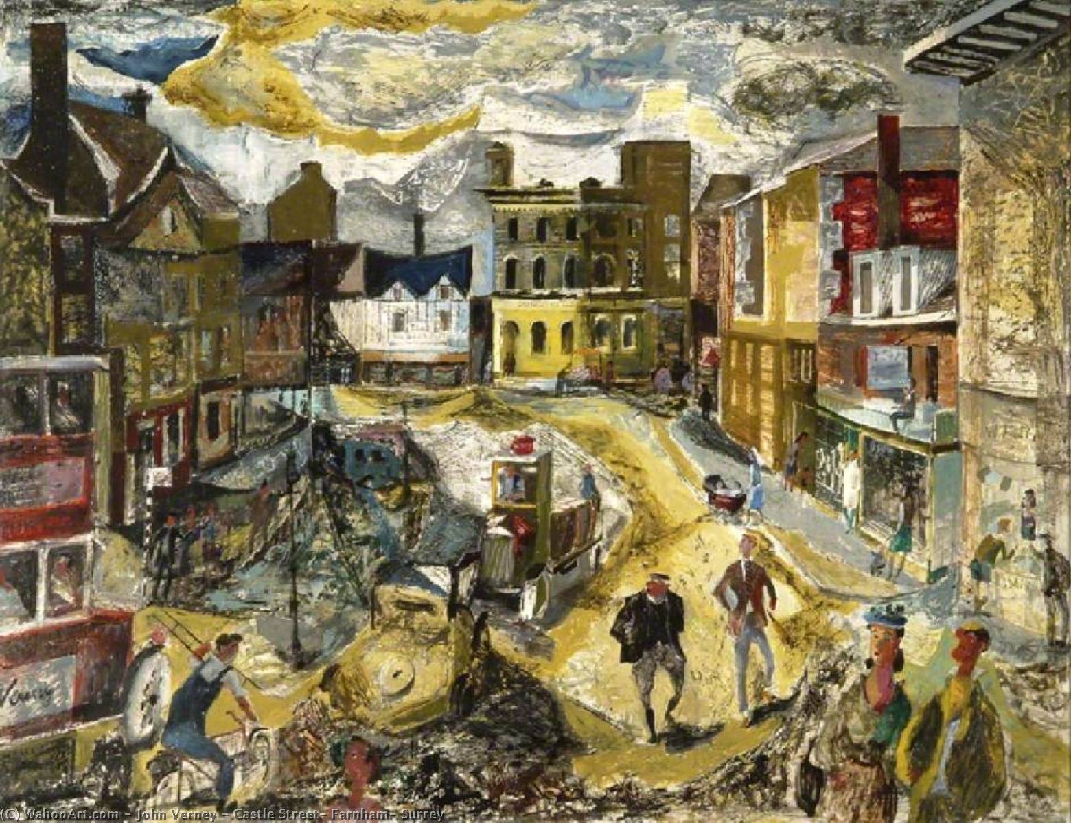 Castle Street, Farnham, Surrey — John Verney