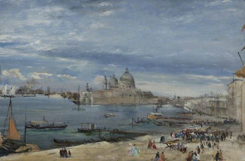 The Dogana And Church Of The Salute, Venice — William White Warren
