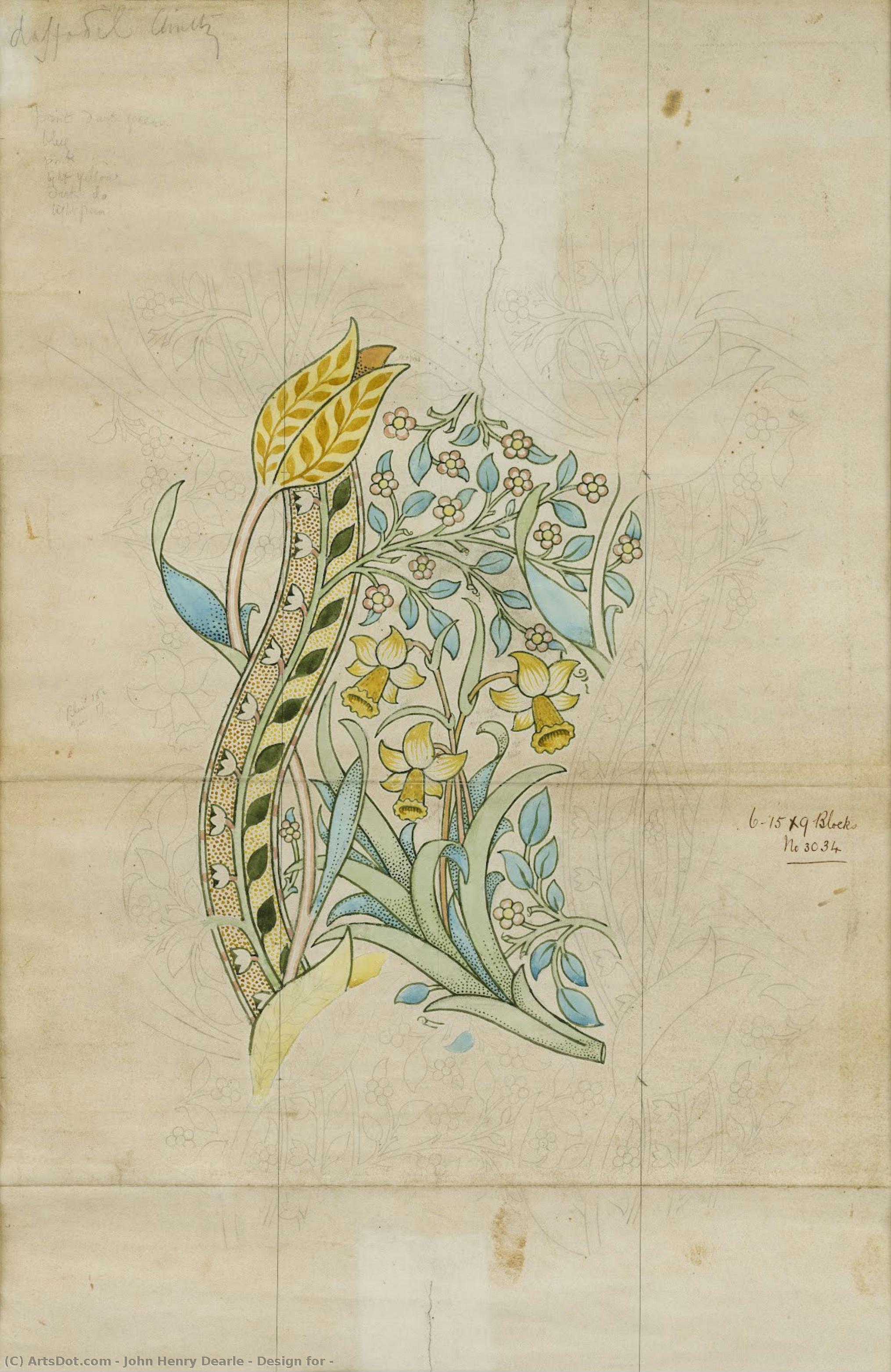 Design For — John Henry Dearle